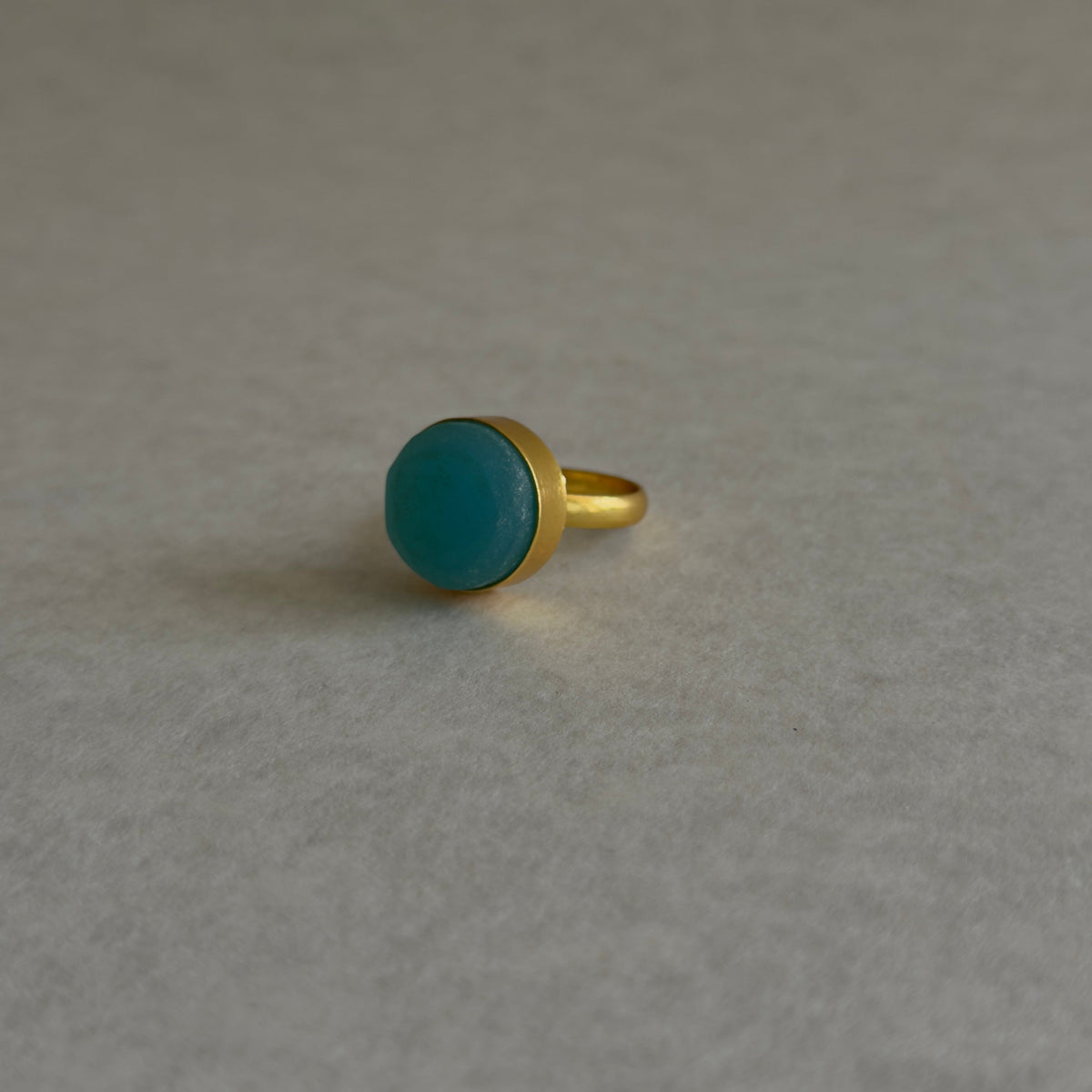 Turquoise Gold-Tone Jewellery Set