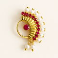 Ruby Pearl Maharashtrian Nath