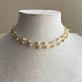 Double Layer Freshwater Pearl Necklace