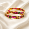Ruby Kemp Temple Bangle