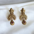 Ganesha Temple Drop Earrings