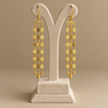 Filigree Chakra Multi-Strand Drop Earrings