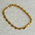 Crescent Moon & Star Chain Bracelet hi u
