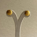Textured Dome Stud Earrings