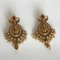 Intricate Ganesh Motif Earrings