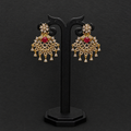 4-in-1 Interchangeable Trillion-Cut Stud Earrings