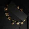 Elephant Necklace & Earrings Set